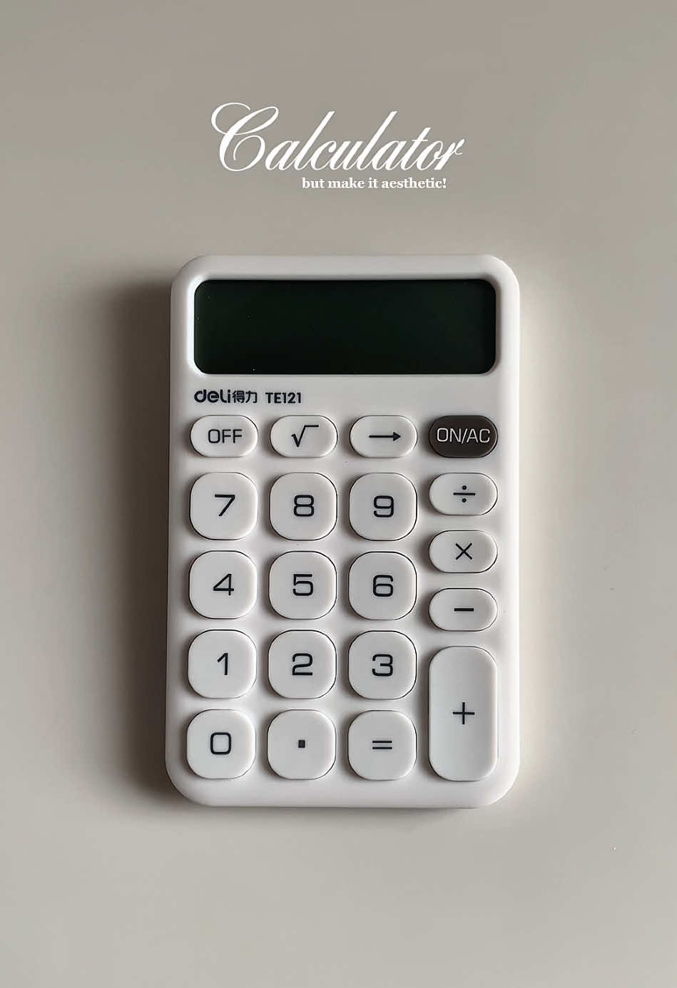 simple but aesthetic! 💫 #calculator #aesthetic #affordable #essentials #tiktokfinds 