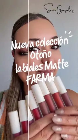 🔥💋🥰🥰 Lo más nuevo de Farmasi para este OTOÑO 🍁🍂🪵🍂🍂🍁 ✅️ Labiales matte. ✅️ Indelebles. ✅️ Larga duración. ✅️ No resecan. ✅️ Intransferible. 👄 💋 6 Nuevos tonos🫦💄 🤩 Luce unos labios de impacto esta temporada ✨ #labialesmatte #labiallargaduracion #farmasi̇ #Otoño