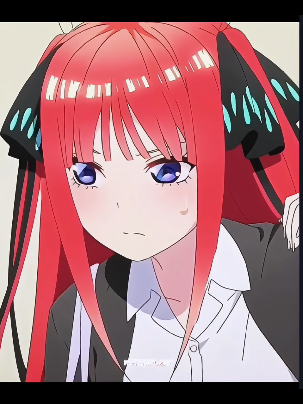 nino nakano 💜🦋 disculpen la calidad 🥀🥹 #ninonakano #thequintessentialquintuplets #Anime 