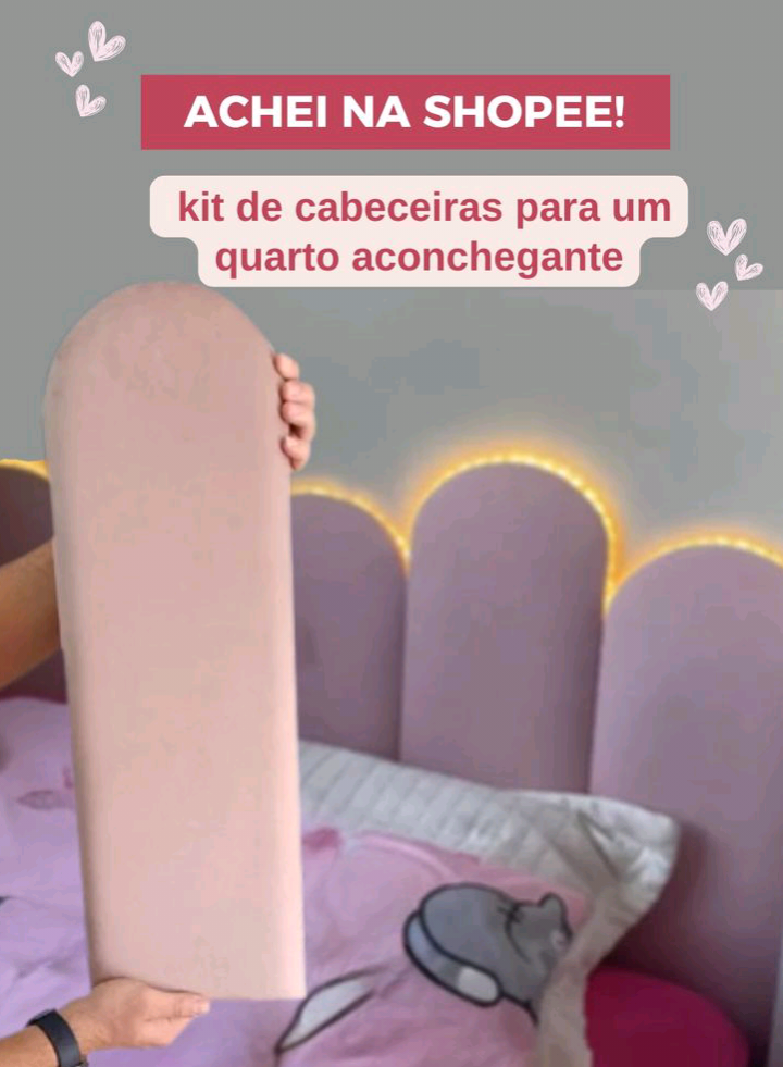 kit até 10 cabeceira cama  de casal _ENVIO FULL 20x40cm