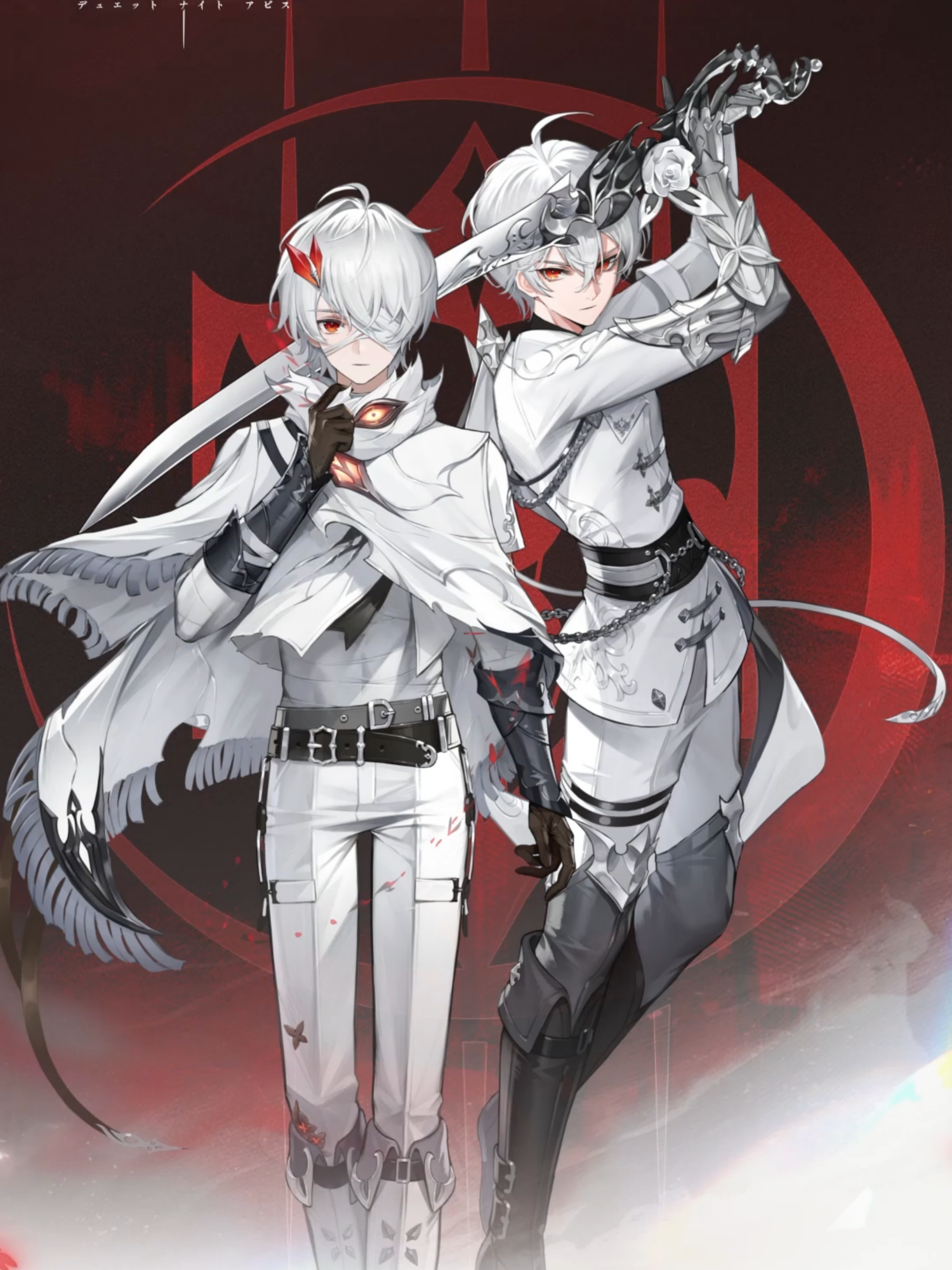 ✦ 戦いの芸術 | 光・月狩り人＆夢の中の少年(CV#花江夏樹) 「今まで歩んできた道、聞いてきた話、出会ってきた人......それらすべてが、僕にこの世界をもっと深く知らせ、僕の剣を研ぎ澄ませてくれたものだ」 「誕生は破壊の始まりであり、出会いは別れの始まり。この世界で唯一絶対の理は“消失”のみ」 ✦ 現在は夜の航海篇の主人公である「月狩り人」のみがプレイアブルキャラとして操作可能 ✦ 入手方法：ストーリーを開始すると自動的に獲得 ※GIF動画は圧縮により画質が低下しています。実際のゲーム画質とは異なります。 ✦ ダウンロードはこちら https://bit.ly/3JdMMiW #デュエットナイトアビス #デナアビ #1028デナアビリリース