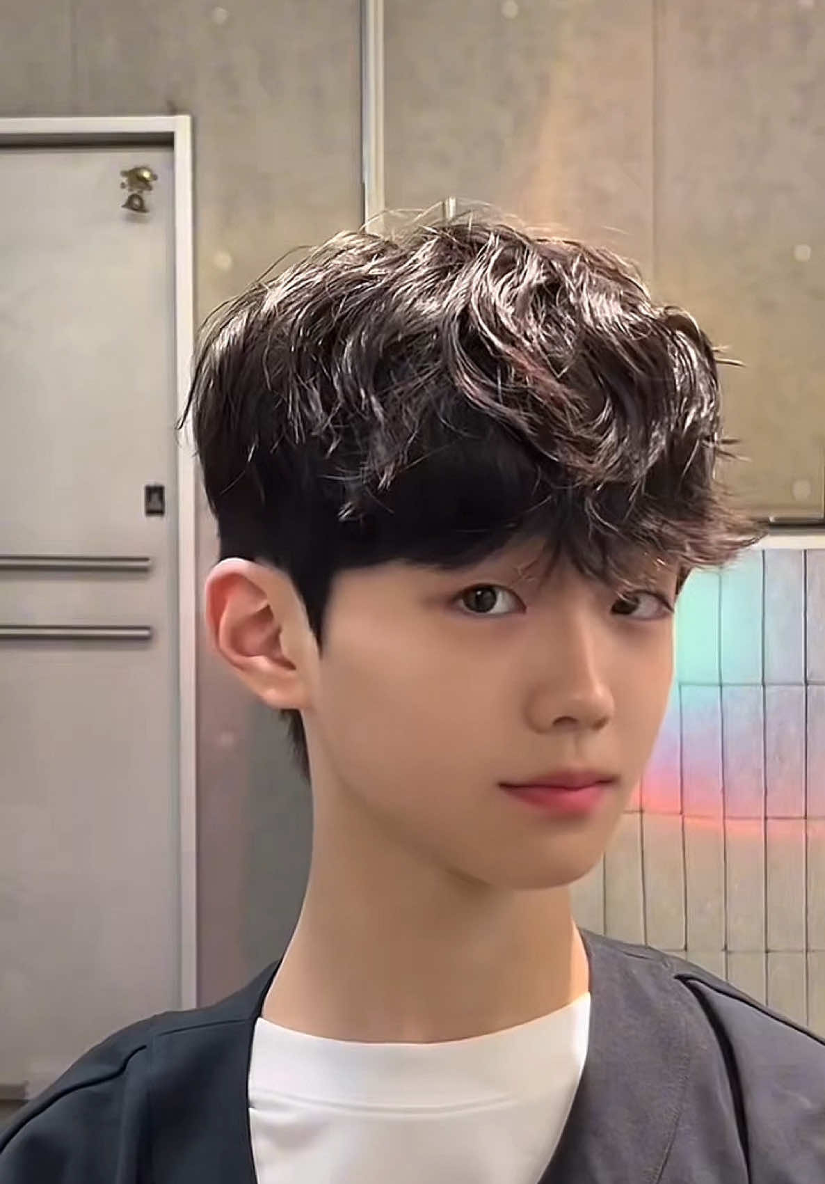 Layer S uốn #xuhuong #hairstyle #barbershop #tocnamdep 