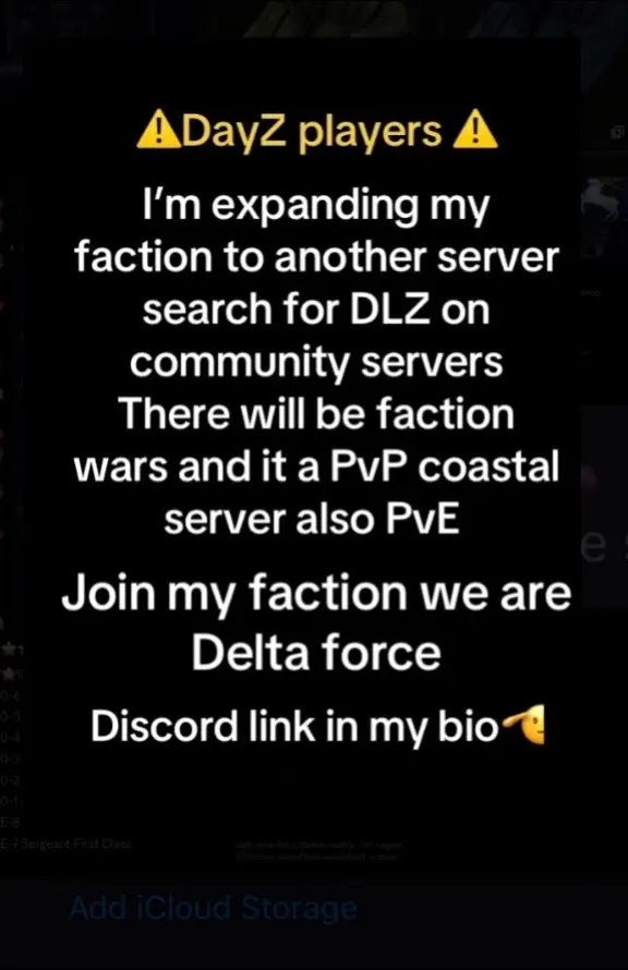 Delta force vs Legion join in the fight I’ll be there 💯 ##dayz##dayzmoments##dayzclips##gaming##fyp