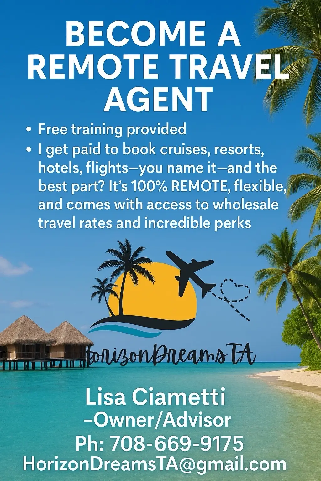 ✨ If you’re looking for a LEGIT business opportunity and you’re ready to put in the work, this is for you! 🚫 No, it’s not a scam. 🚫 No, it’s not an MLM. 🚫 No, it’s not a get-rich-quick scheme. ✅ All training is provided. ✅ You’ll receive 1-on-1 mentorship directly from me. ✅ I’ll personally teach you how to use AI tools to grow your business and work smarter, not harder. P.S. — The image below took me just 2 minutes to create! 💡 💬 If this speaks to you, send me a message! I’m not reaching out to anyone — this is for those who truly want to make a change and are ready to take action. 🔥 Are you ready for change? Let’s make it happen! ✨ If you’re looking for a LEGIT business opportunity and you’re ready to put in the work, this is for you! 🚫 No, it’s not a scam. 🚫 No, it’s not an MLM. 🚫 No, it’s not a get-rich-quick scheme. ✅ All training is provided. ✅ You’ll receive 1-on-1 mentorship directly from me. ✅ I’ll personally teach you how to use AI tools to grow your business and work smarter, not harder. P.S. — The image below took me just 2 minutes to create! 💡 💬 If this speaks to you, send me a message! I’m not reaching out to anyone — this is for those who truly want to make a change and are ready to take action. 🔥 Are you ready for change? Let’s make it happen! #fyp #horizondreamsta #remotetravelagent #wfh #sahm 