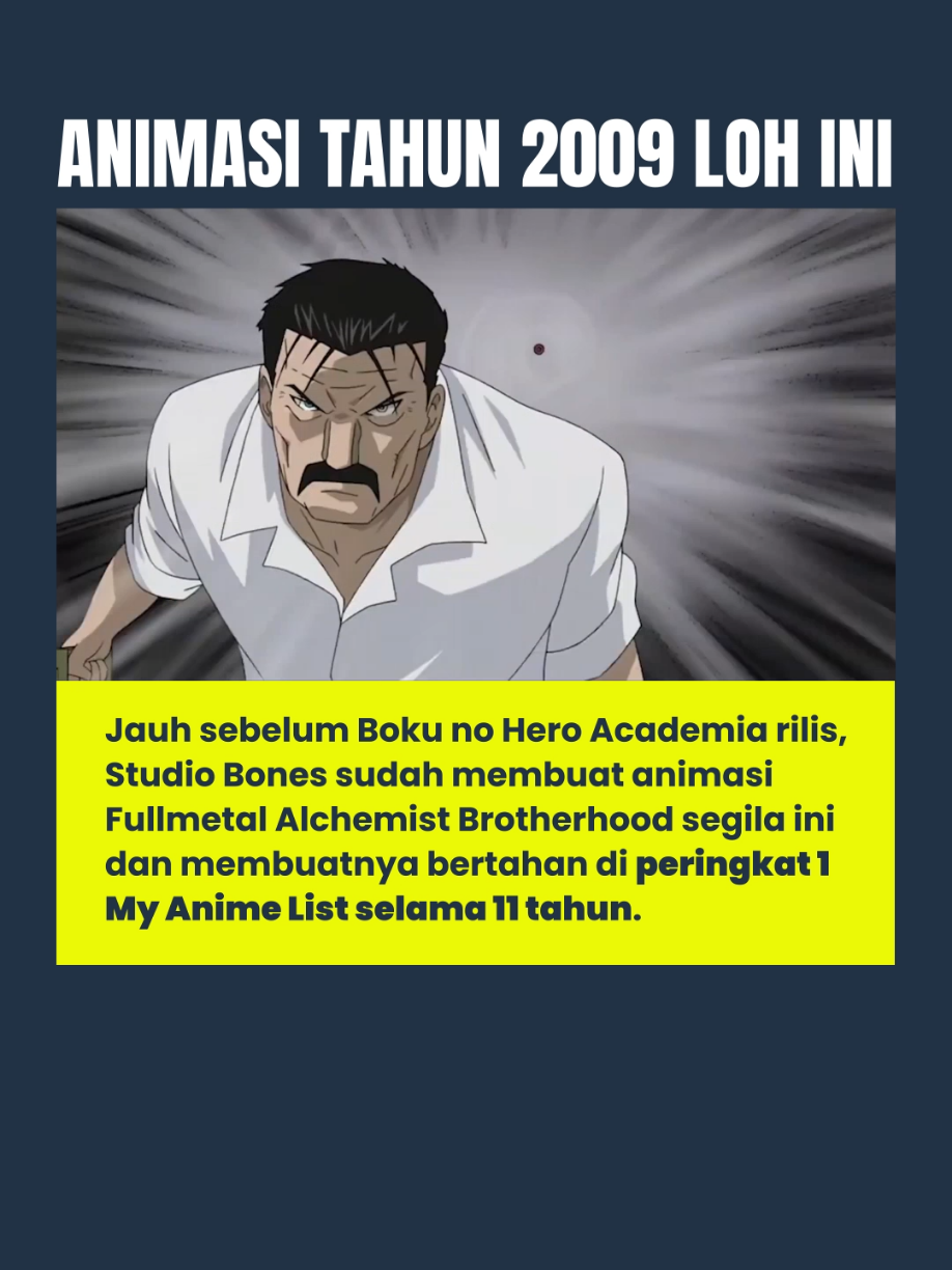 Animasi 2009 sudah segila ini #fullmetalalchemistbrotherhood #fullmetalalchemist #fmab #studiobones 