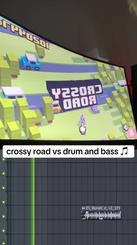 @novisionnnn is a mad man 🐐  #crossyroad #remix #funny #dnb 