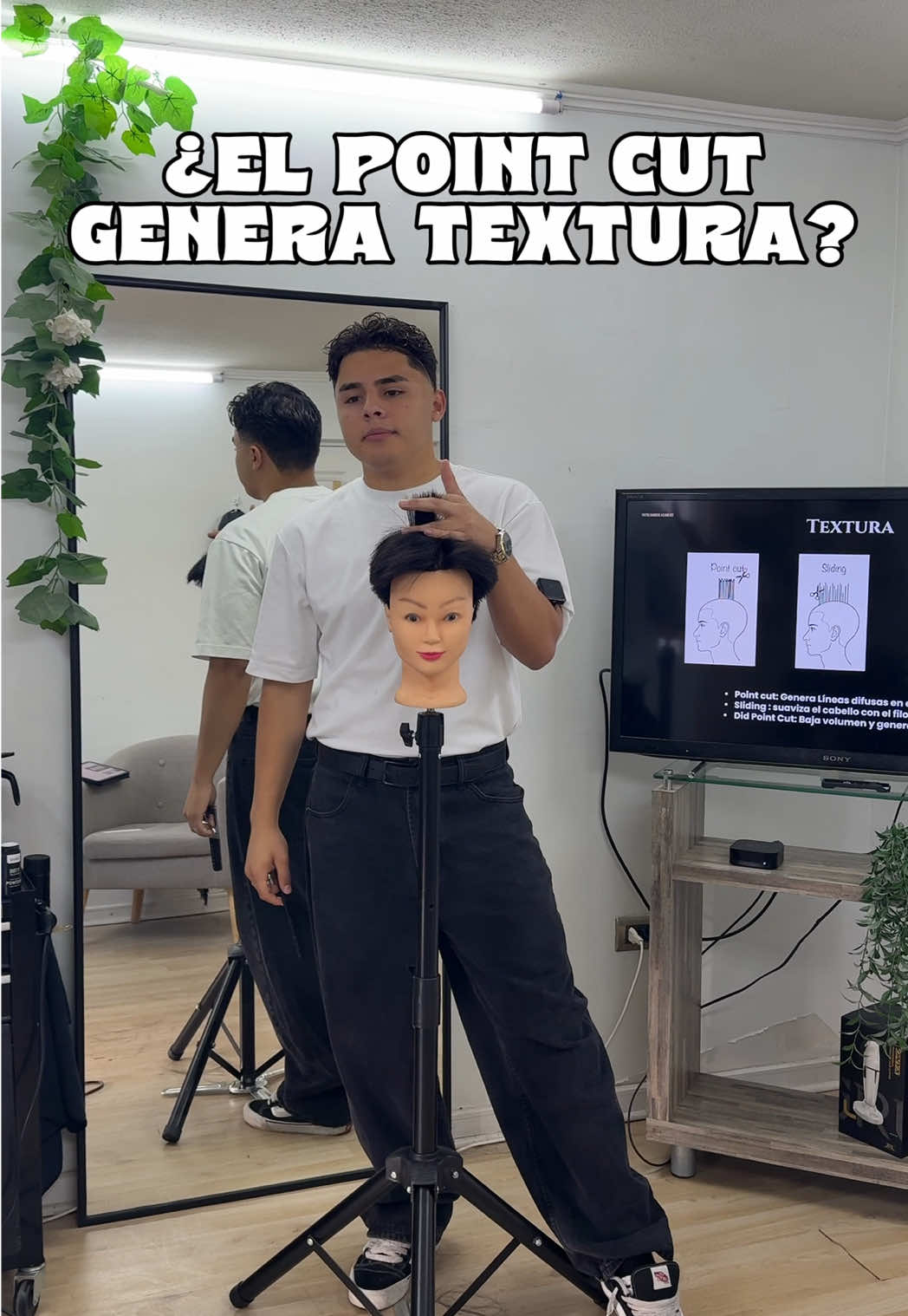 El Point cut genera textura? #Pointcut #Barbería #Chile #Barber #Textura.