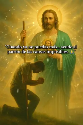 Aunque la vida me golpee, sigo de pie con fe. San Juditas, tú sabes lo que callo y lo que aguanto. No te pido riquezas… solo fuerza para seguir luchando. 🙏💚 #SanJudasTadeo #SanJuditas #FeCatolica #Oracion #DiosTeAma