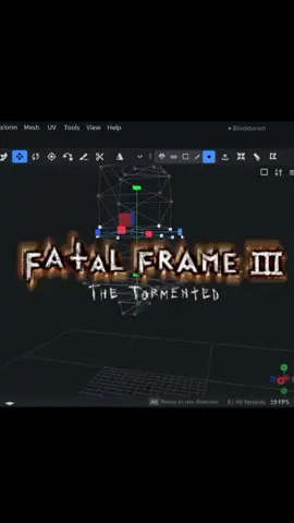 Rei 📸 #fatalframe #reikurosawa #fypシ #lowpoly #fanart 