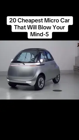 20 Cheapest Micro Car That Will Blow Your Mind-5 #usa #fyf #electric #car #microcar