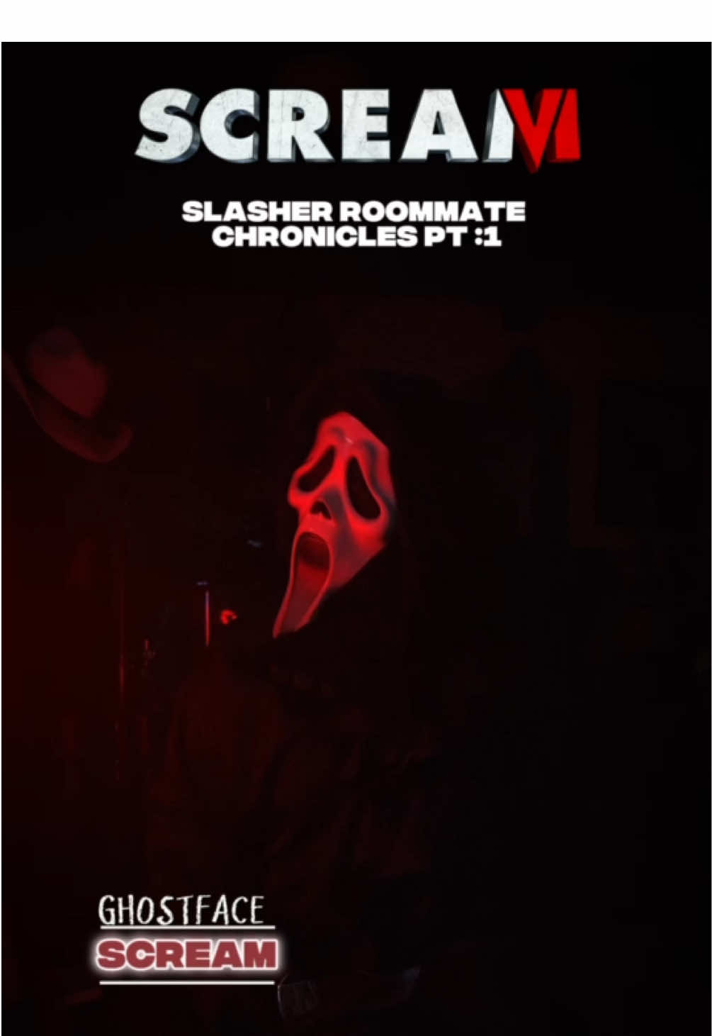 Slasher roommates chronicles 🔪 part :1 -GHOSTFACE  @Ghostface #ghostface #scream #ghostfacecult #fypシ  #relatable 