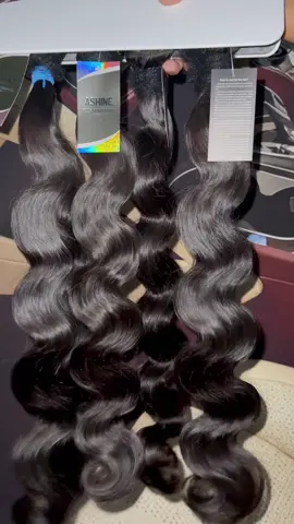 Soft, full, natural shine — bundles that SPEAK for themselves 💎#hairbundles #bodywave #ashinehair #TikTokShopBlackFriday #BlackTikTok 