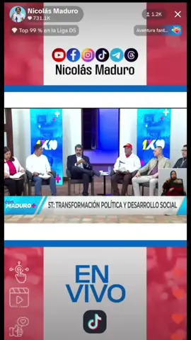 E presidente Nicolás Maduro destacó el relanzamiento del 1x10 del Buen Gobierno, instruyendo que cada sala de autogobierno lo mantenga activo las 24 horas del día, los 365 días del año. El objetivo: atender directamente las necesidades del pueblo en servicios públicos como agua, electricidad, educación, salud, transporte y vialidad. “Es el poder popular conectado con la solución”, afirmó. #paratiiiiiiiiiiiiiiiiiiiiiiiiiiiiiii #venezuela #1x10delbuengobierno 