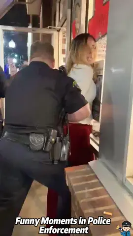 Funny moments of police enforcement.#police#funny#fyp#FunnyVideos#USA