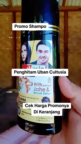 Promo Shampo Penghitam Uban Cultusia Solusi Untuk Rambut Ubananmu #sipalingaffiliate #cultusia #shampoo #penghitam #ubanrambut 