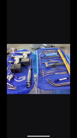 This is my set up for a TKR (TOTAL KNEE REPLACEMENT) what you think about it?  #surgicaltechnologist #orthopedics #metaaiglasses #totalkneereplacement #arthritis 