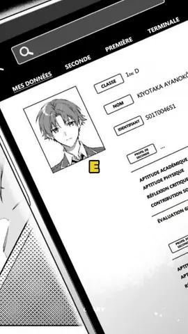Classroom of elite LN Chapitre 3 parti 3 ! #classroomoftheelite #animeresumen #animefyp #ayanokoji #lightnovel 