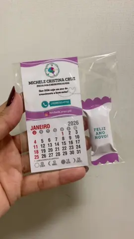 o melhor brinde personalizado para o seu cliente ✨#calendario2026 #fypシ゚ #brindespersonalizados #mimosclientes #papelariapersonalizada 