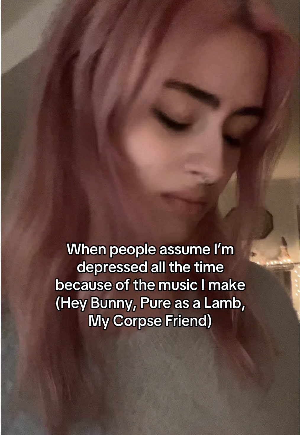 I’m not in pain 🥀 #satire #funny #relateable #fyp #heybunny 