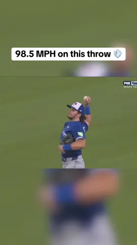 Just a perfect throw from the outfield. #MLB #WorldSeries #baseball 