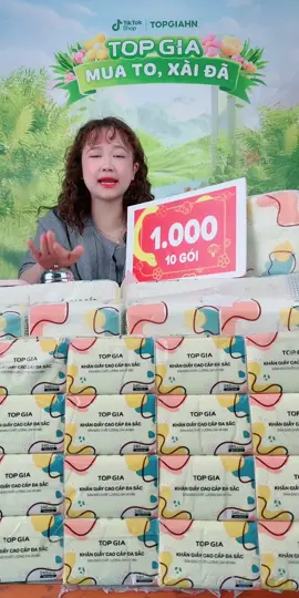 Ai dậy sớm có quà! Đầu live vô rinh ngay deal hời nha các bác #topgia #topgiahn #giayvesinh #giayrutbanto #giaymemmin 