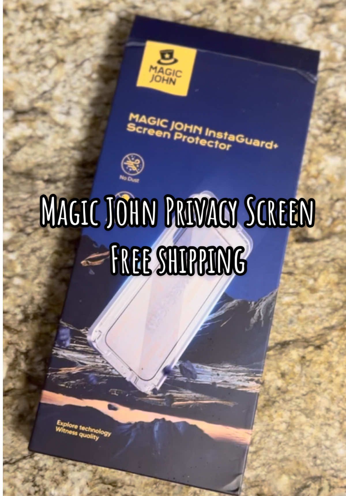 @MAGICJOHN.OFFICIAL #privacyscreen #phonescreenprotector #magicjohn #TikTokShopCyberMonday #TikTokShopBlackFriday 
