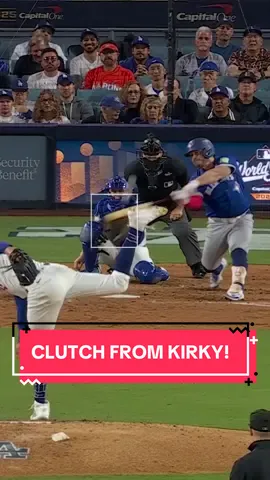 KIRK GOES TO WORK 🔥 #MLB #WorldSeries #MLBPostseason #BlueJays #AlejandroKirk 