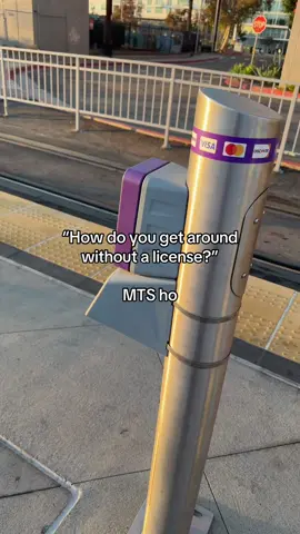 This is a Green Line Trolley bound for El Cajon via the Convention Center, Old Town, and Mission Valley