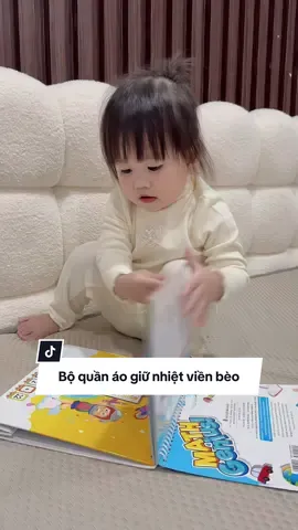 Bộ quần áo giữ nhiệt viền bèo #win #lehaimy #fyp 