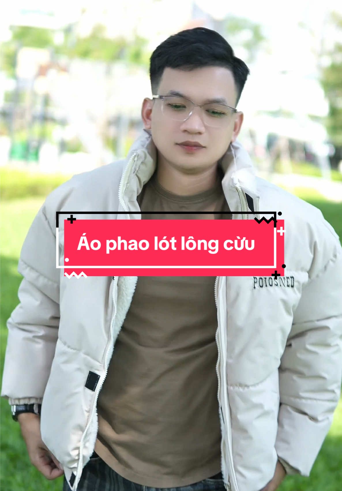 Áo phao lót lông cừu