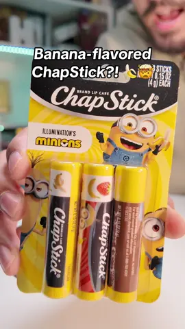BANANA 🍌 lovers, this one’s for you! #ChapStick #Minions #BananaNana #tiktokshopblackfriday #tiktokshopcreatorpicks  