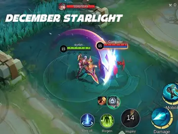 FREDRINN DECEMBER STARLIGHT😳#MLBB #MLBB9TH 