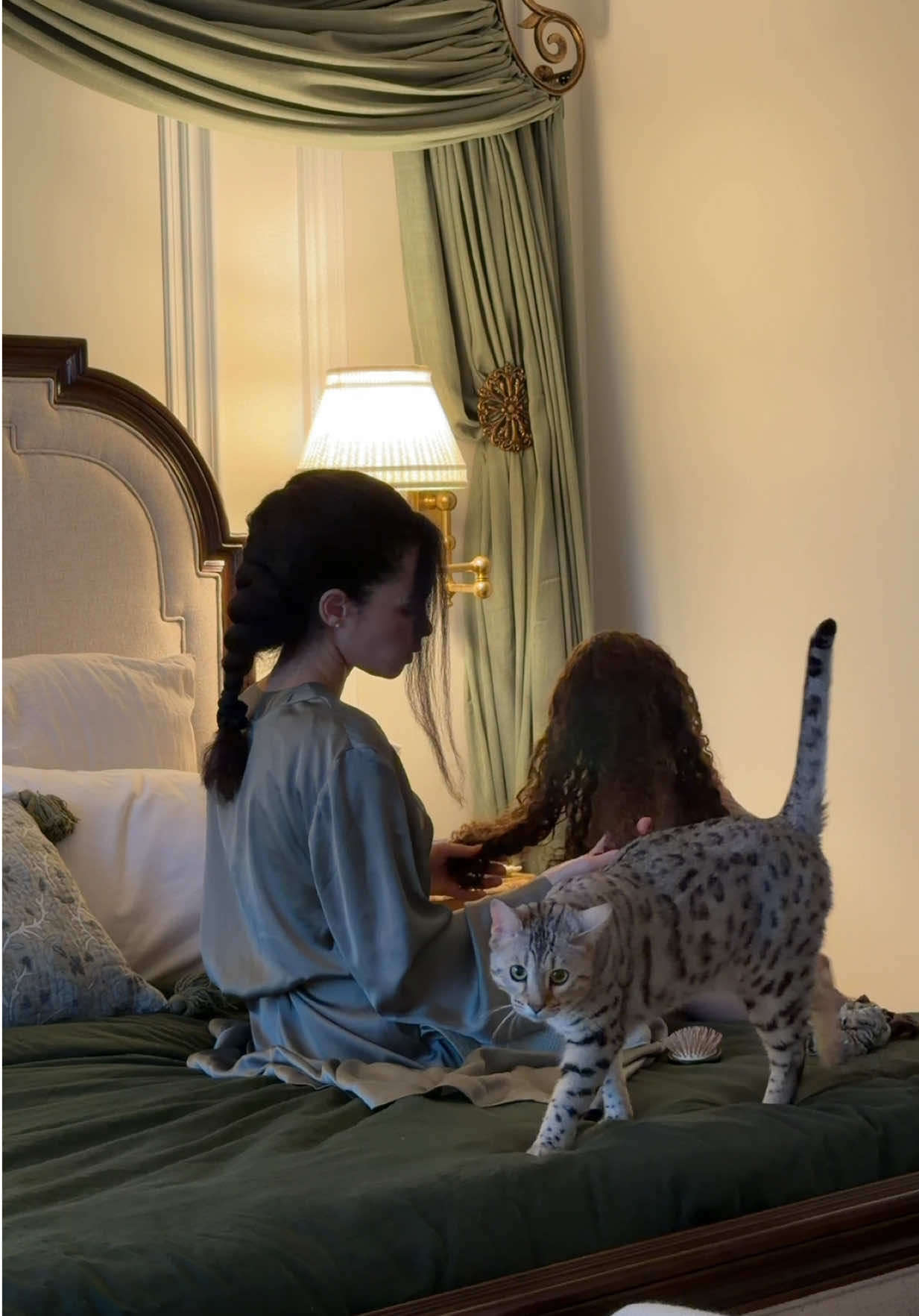 Hair care vs hair styling routines for my daughters curly hair 