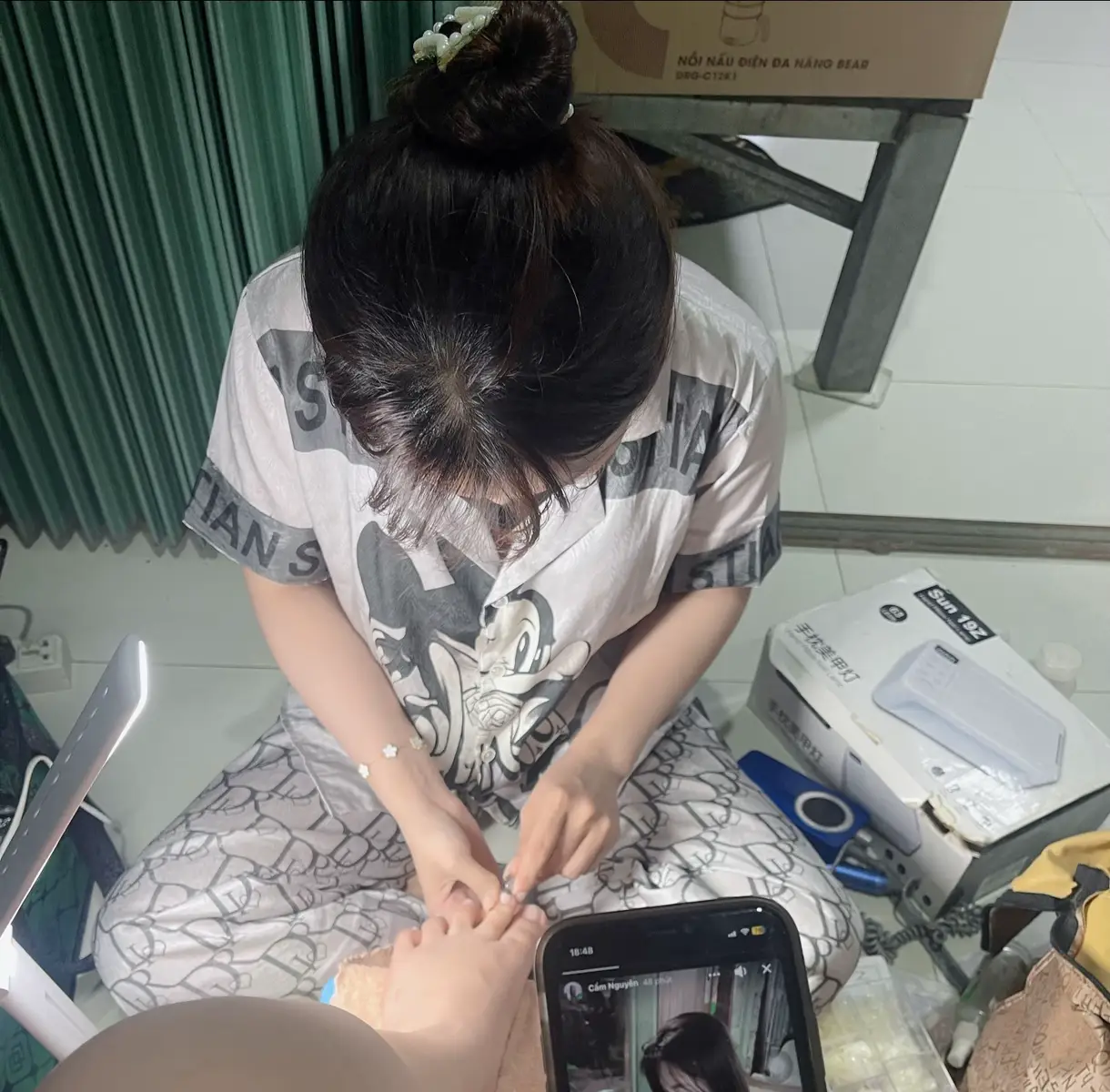 Cái nghề mình lựa chọn năm 19tuoi ❤️#thonail #naildao #nails #xuhuong 