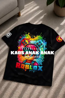 Kaos anak-anak yg lagi viral... Yuk bunda pada cek promonya...!!🥰🎀✨ #kaosanak #bajuanak #kaosroblox #bajuanakviral 