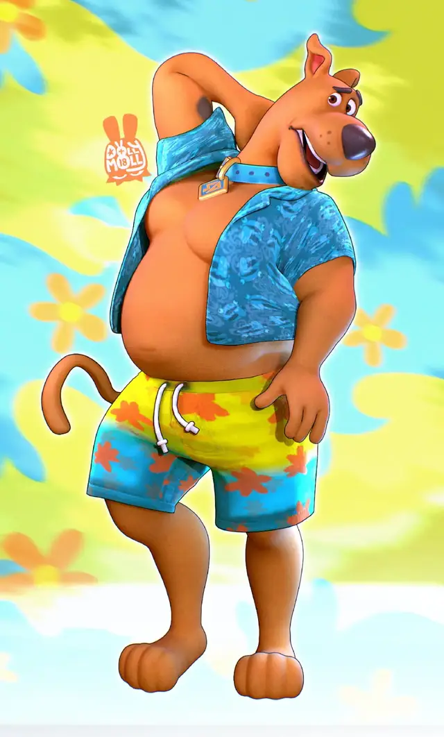 #furry #scooby #3d #fyp #fortnite 