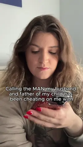 finally calling the man my husband has been cheating on me with for months.  #cheater #cheatinghusband #tinder #breakup #fyp 