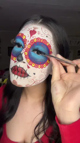 La Catrina from The Book of Life #lamuerte #catrina #makeuuptutorial #makeupartist #creativemakeup 