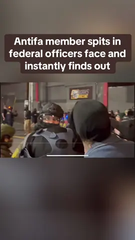 Man Baby cries and spits on federal agent and finds out #police #fyp #viral #fypシ #ice 