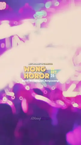 Spesial Colaboration✨ WONG HOROR feat @SembilanProduction CARNIVAL BOMO 2025 #wonghoror #arekbomokulonofficial #sembilanproductioon #karnavalbomo2025 #sumbersewusoundofficial 