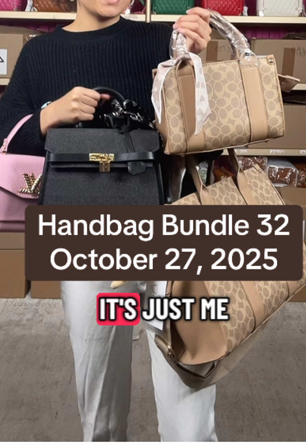 Stunning Bags in Bundle 32. #tiktokmademebuyit #handbags #handbagscollection #bagbestie 