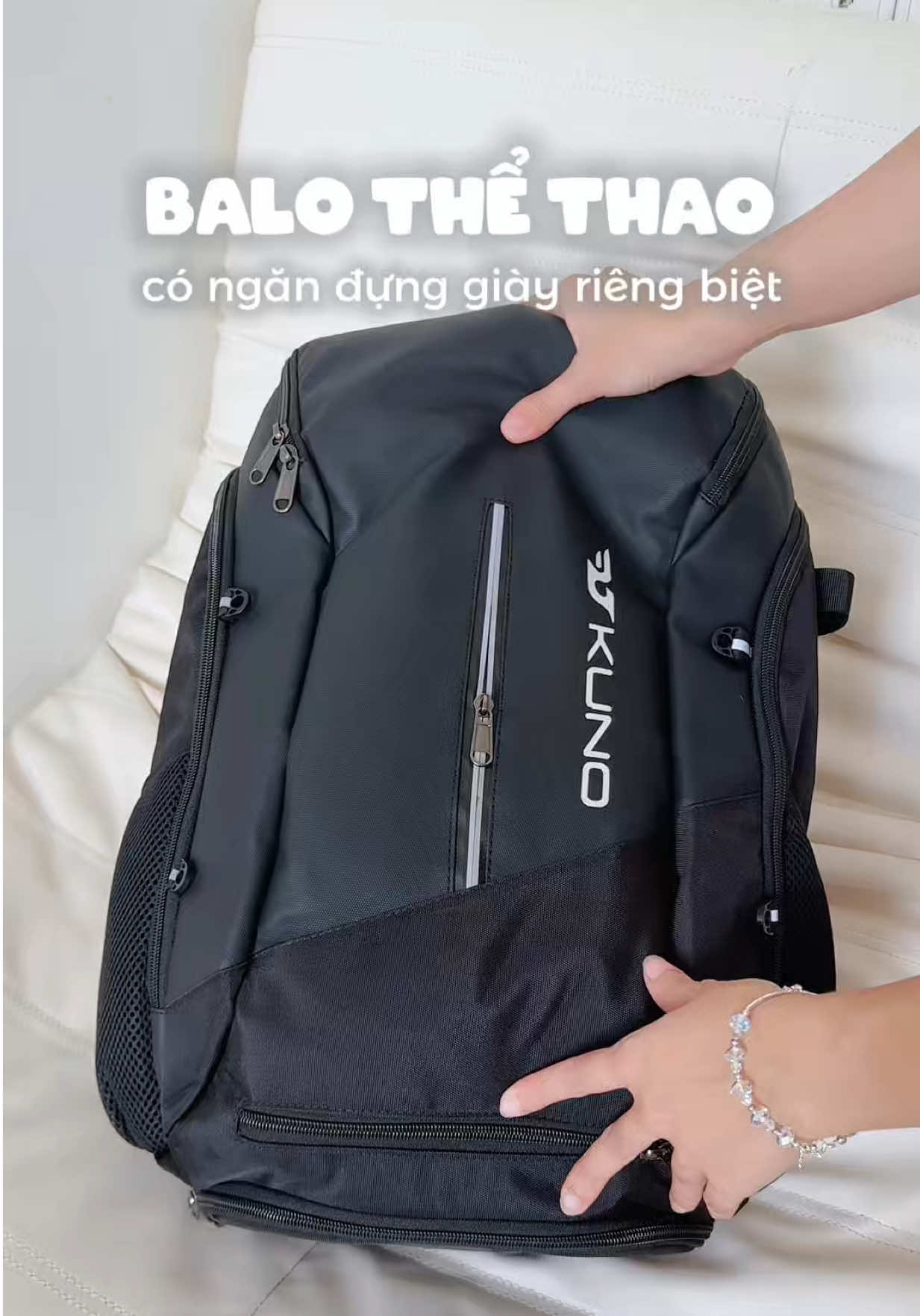 Balo thể thao cải tiến mới, có ngăn giày riêng #balothethao #pickleball #caulong 