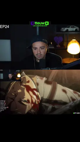 Tteuw reagindo a attackon titan #tteuw #AttackOnTitan #levi #eren #mikasa 