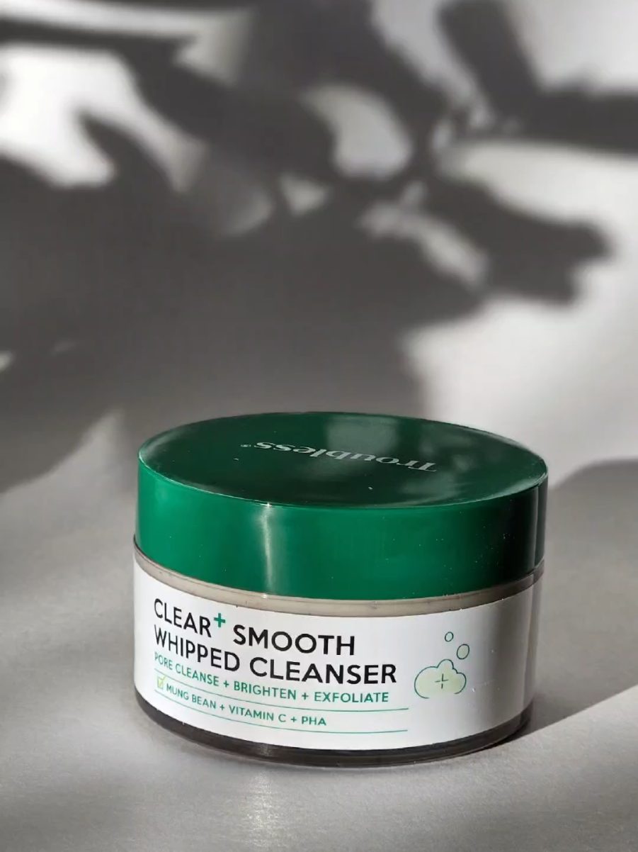 Deep cleanse, soft glow! 2-in-1 mask & cleanser that melts away blackheads and leaves your skin fresh, smooth, and radiant. #troubless #kbeauty #whippedcleanser #masktofoam #amazonfinds