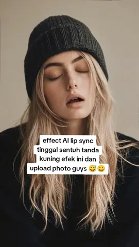 lip sync tiktok effect, ubah foto jadi video bergerak nyanyi gratis guys 😅😀 #effecthouse #blankoners #fyp #tiktokeffect 
