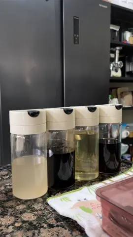 Locaupin 500ML kitchen utensils automatic oil dispenser condiments bottle with handle cooking seasoning #fyp #kitchenorganization #affiliatetiktok #canister 