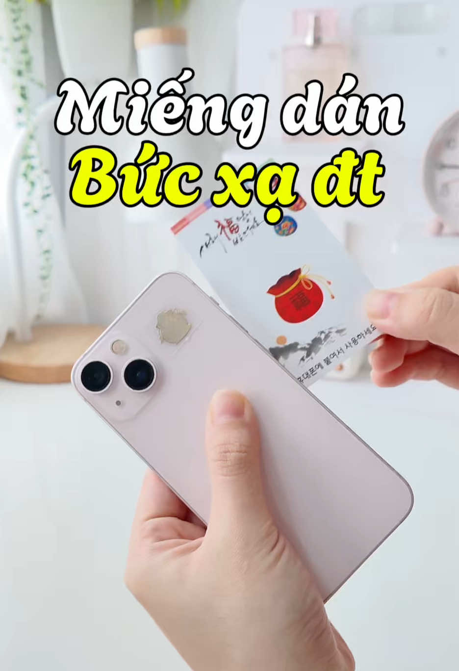 Miếng dán chống bức xạ giá hạt dẻ