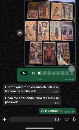 Agende já sua consulta #tarot #baralhocigano #camdomblé #umbanda #pombagira 