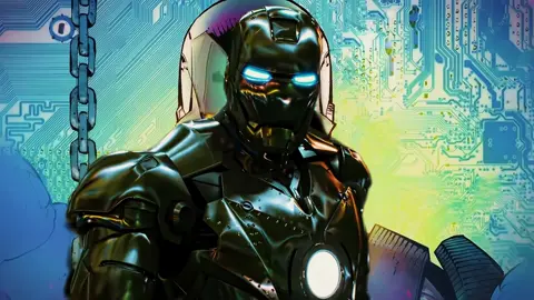 The man beneath the suit. #ironman #fyp #ironmanedit #marvel #viral