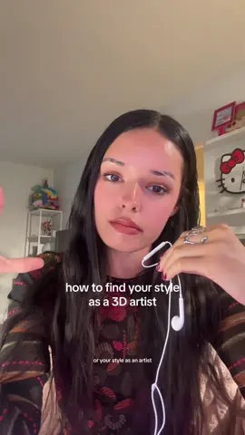 what rituals do y’all follow to continue to develop your style? lmk! #blender3d #3dartist #3danimation #artistsoftiktok 